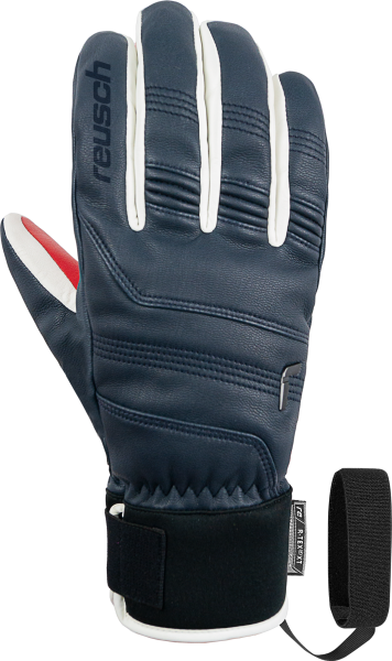 Reusch Highland R-TEX® XT 6102240 4133 white blue red front